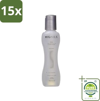 15 x Biosilk - Haarserum - Silk Therapy - Original - 67ml - Grootverpakking - Haarserum - Zijde - Haarbescherming - Haarherstel - Natuurlijke Zijde