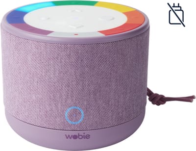 Wobie box violet 2.1 draagbaar luidsprekersysteem