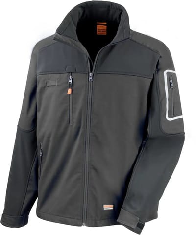 Result Sabre Stretch Jacket RT302 - Black/Black - M