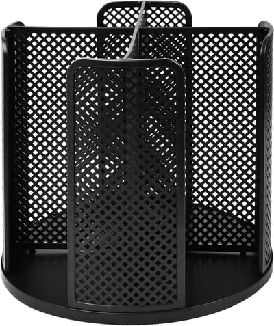 Famanu – Draaibare beker- en deksel organizer – papieren bekerhouder voor werkblad – koffiecorner dispenser