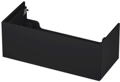 INK - Onderkast 1 Lade Push 2 Open Bestaande Uit - 1000x450x376 Mm - Mat Zwart