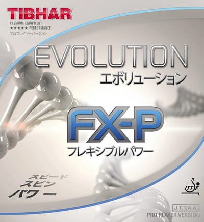 Tibhar - Evolution FX-P - Rood - 1.7 - Tafeltennis Rubbers