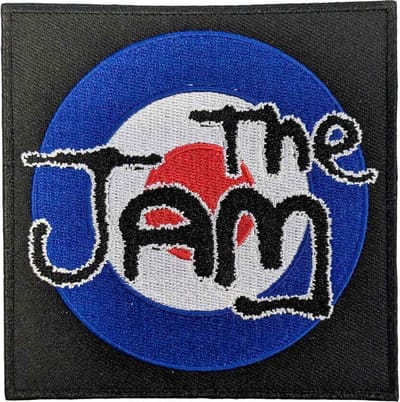 The Jam - Spray Target Logo Patch - Zwart
