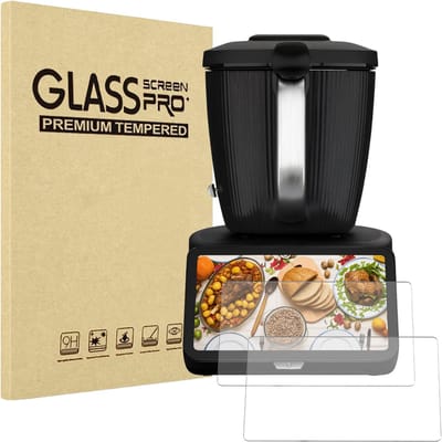 Screenprotector geschikt voor Thermomix TM7 - 2 stuks Beschermglas van glas Transparante glazen schermbeschermfolie