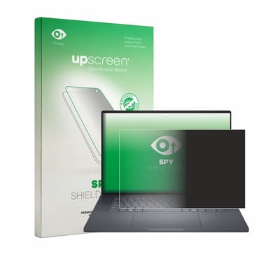 upscreen - privacy screenprotector voor Dell Pro Precision 7 Series 16 - Folie Beschermfolie Blauwlichtfilter