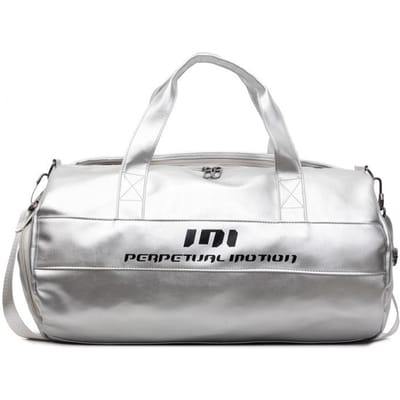 Sac de Rangement de Sport Décontracté Fitness Grande Capacité Entraînement de Basketball Sac Bandoulière Voyage d'Affaires Bagage à Main Courte Distance one size fits all argenté