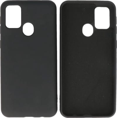 Bestcases 2.0mm Dikke Fashion Telefoonhoesje - Samsung Galaxy M21 Hoesje - Samsung Galaxy M21 Case - Galaxy M21 Backcover - Zwart