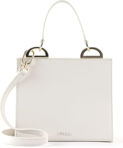 FURLA Handtas Avondtas Linea Futura Roxy Mini Top Handle Bag Marshmallow Crème