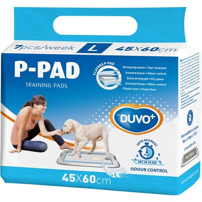Duvoplus - Dierentoilet - Hond - P-pad X-large Xl - 50st - 60x60cm - 50st