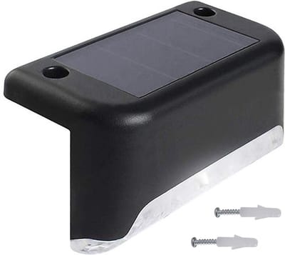Maclean - Tuinlamp set van 8 stuks - Solar LED lampen ideal voor taras of balkon - IP44, 4000K, Ni-MH 100 mAh