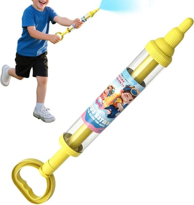 Waterspuit Speelgoed - Waterpistool Soaker - Buiten Spelen - Drieslagige Sproeier - 41 cm - Geel