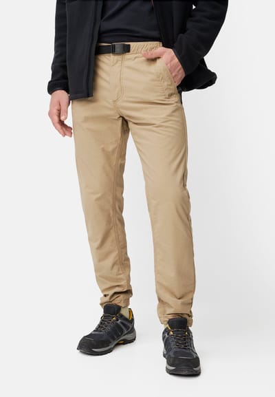 camel active Thermo Chino gemaakt van puur katoen met polyester voering - Maat menswear-34/34 - Beige