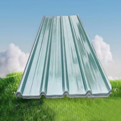 Dakplaten - Golfplaten Schuur - Waterdicht Maken - Zelfreinigend Vlamvertragend - 0.9x1.3m - Transparant