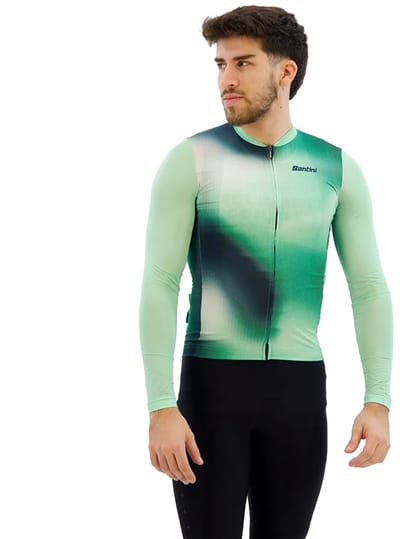 Santini Ombra Eco Sleek Trui Met Lange Mouwen Groen 2XL Man,Vrouw