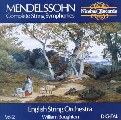 English String Orchestra, William Boughton - Mendelssohn: Complete String Symphonies Vol. 2 (CD)