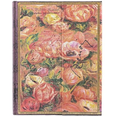 Paperblanks cahier, renoir letter to morisot, hardcover, formaat grande 20,5 x 30 cm, gelinieerd