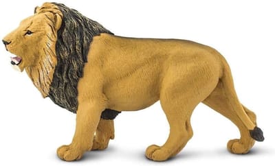 Safari Wilde Dieren Leeuw Junior 25 Cm Bruin