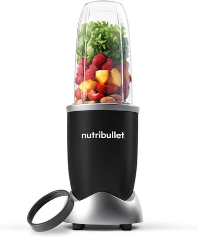 Nutribullet Pro Blender - Smoothie Maker - 900ml Drinkbeker - BPA- en BPS-vrij - Geschikt voor Ijs crushen & Noten - 900W - Zwart