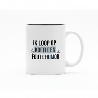 Nevolis® | Koffiemok 330ml met Uniek Design | Ontwerp Jouw Eigen Mok | Handgemaakt Cadeau voor Koffieliefhebbers | Gepersonaliseerd op Aanvraag | Enkel of Grote Bestelling