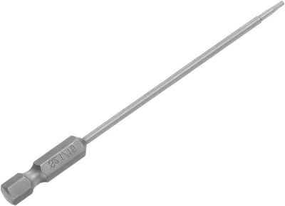 Hex Schroevendraaier Bits 1/16" en 1/4" Hex Shank, 100mm Lengte, Stalen Magnetische Boor Bits voor Auto Reparatie en Klussen