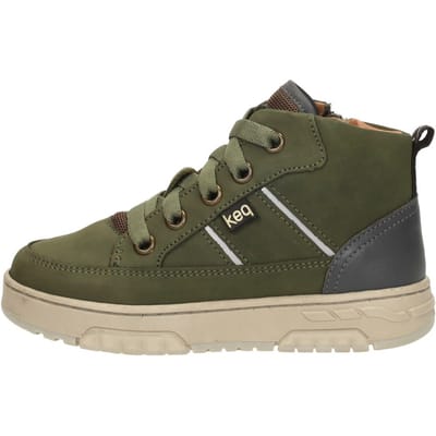 KEQ Veterschoenen Hoog Veterschoenen Hoog - Groen - Maat 23