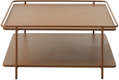 Giga Living Salontafel Yuba - Terra Metaal - 75x75x34,3cm