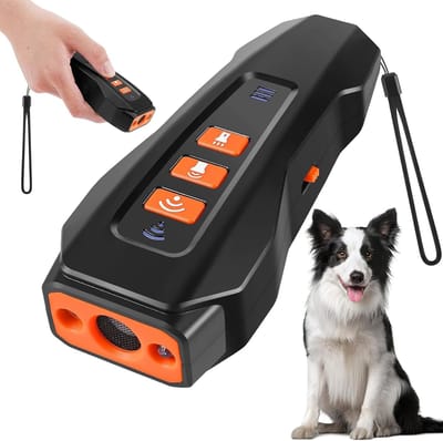 SnelShoppen - Ultrasone Anti-Blaffstopper voor Honden - 3 Instelbare Frequenties - 30 Meter Bereik - Veilig en Effectief - Voor Binnen en Buiten