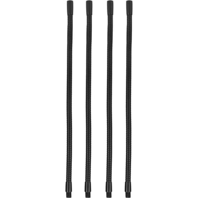 4 Stuks Zwanenhals Lamp Slang Aluminium 10mm Kaliber Flexibele Tafel Bureau Lamp Slang Verlichtingsfittingen 35cm/13.8in