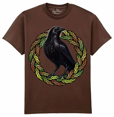 Kraaien Crow Celtic Knot The Coloured House T-shirt M