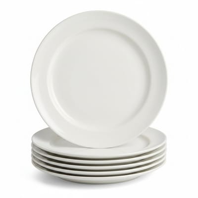 Royal Boch Kitchen Bord Plat 21cm set van 6