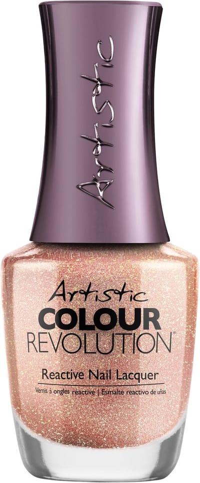 Artistic Nail Design Colour Revolution 'Abduct Me' (Chuncky Koper Glitter)