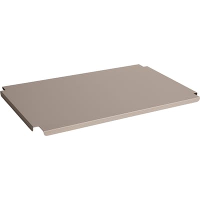 HAY Colour Crate Deksel L - HAYCrateWarmGrey - metaal