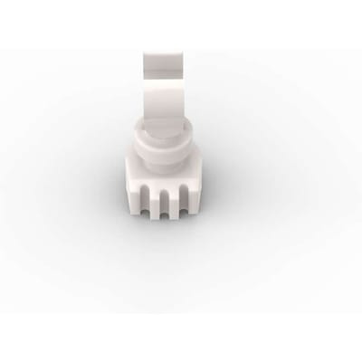 MIJN EIGEN CREATIE 10 STUKS 6266 Been Skelet Bouwstenen Set Figuren Strijd Robot Voet Lichaam Blokken Bouw Speelgoed Kinderen Verjaardag Kerst Cadeaus white