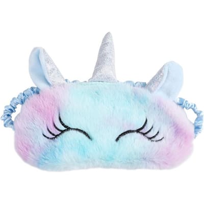 Mode 3D Eenhoorn Slapen Oogmasker Leuke Cartoon Geleidelijke Verandering Pluche Reizen Eyeshade Cover
