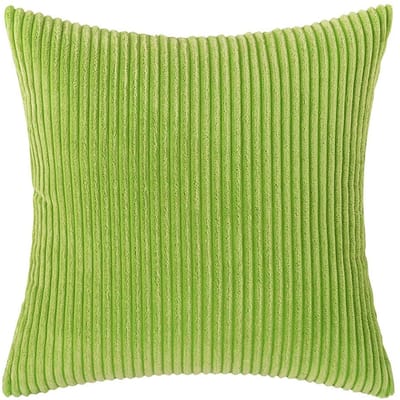 Dailygoods - Set van 2 Corduroy Kussenslopen voor Kerstmis, 45 x 45 cm