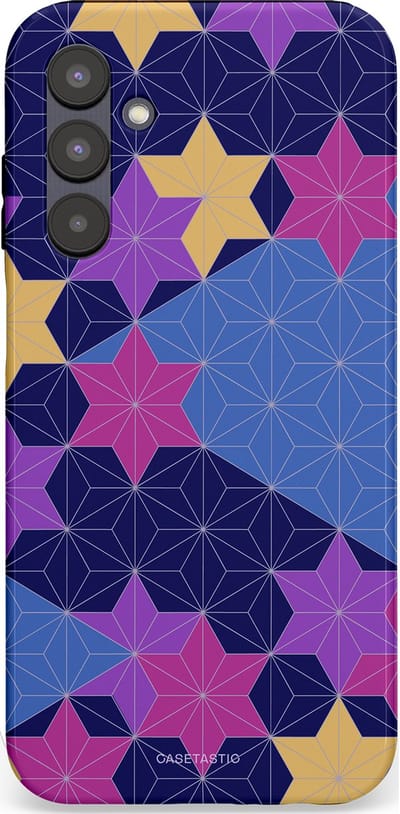 Casetastic Hoesje Geschikt voor Samsung A25 - Stijlvolle Beschermende Duo-layer Case - Sterrenlijn