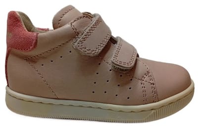 Falcotto - Adam VL - Mt 20 - velcro's lederen sneakers - roze