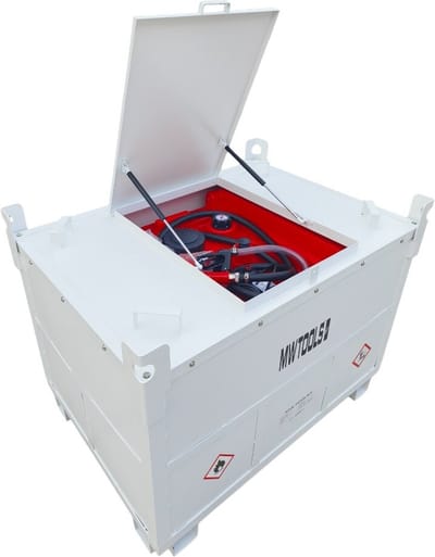 Tank Diesel metaal 400l , pomp 12V MW Tools TDC40012MET