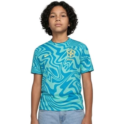 Maillot Prematch kind Brazilië Coupe du monde 2026