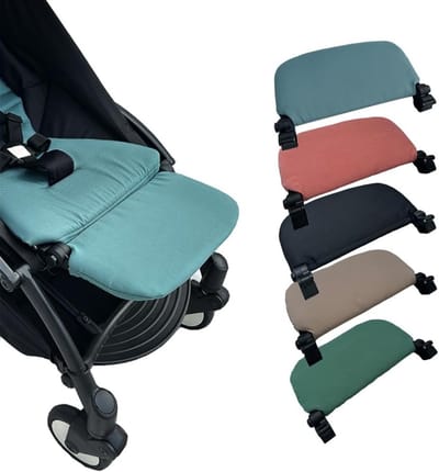 Legsteun voor Kinderwagens – Uitbreidingsbord Geschikt voor Babyzen YOYO – Eenvoudig te Installeren en Schoon te Maken – Blauw – 6.2 Inch Verlenging, Comfortabel en Praktisch