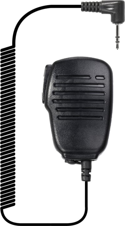 Hoornie Speaker Microfoon voor Motorola TLKR & TalkAbout - Spreeksleutel met Kevlar Kabel - Past oa. op T62, T72, T80, T82 Extreme, T92 H2O en XT185