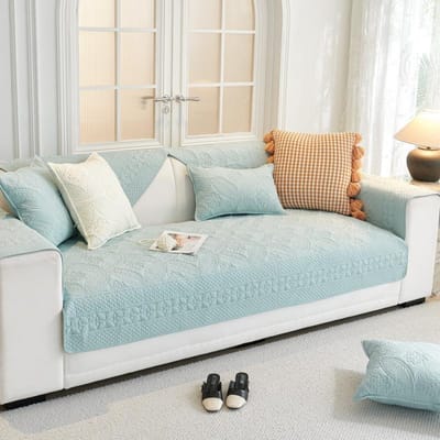 Nieuw Katoenen Bankkussen voor Alle Seizoenen, Antislip Puur Katoen, Eenvoudige Moderne Kussenhoes, Bankhoes 70*70cm