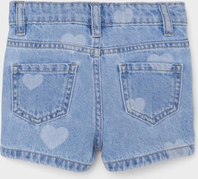 Name it short meisjes - blauw - NMFrose - maat 92