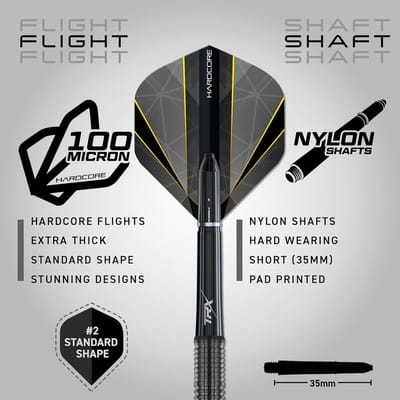Professionele Softtip Dartset 90% Tungsten - Inclusief Flights en Assen - Nauwkeurige Dartpijlen