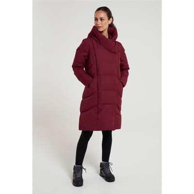 Mountain Warehouse Dames/Dames Cosy Extreme II Wrap Donsjack (Bourgondië)