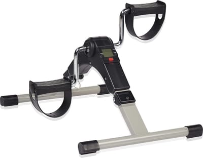 VELTRR® Stoelfiets - Bureaufiets - Deskbike - Zwart met Zilver
