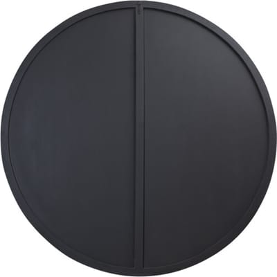 PTMD Wandpaneel Zapp - 180x3x180 cm - MDF - Zwart