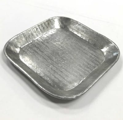 Oosters dienblad Prisma zilver