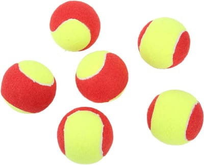 Kinder Tennisballen - Trainingsballen - Sport Training - 50% Drukvrij - Set van 6 - Rood