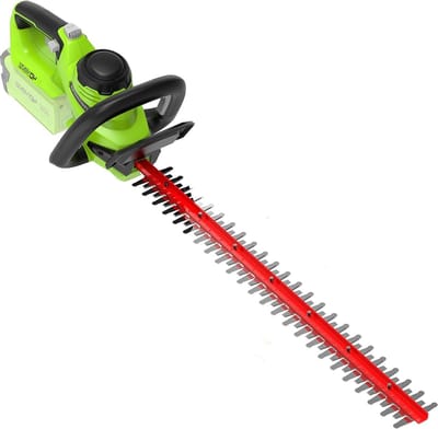 Heggenschaar accu Greenworks G40HT - Krachtige Li-Ion 40V heggeschaar met 61cm zaaglengte - 27mm tandafstand - 3000 sneden per minuut - Verstelbare extra handgreep Heggenschaar accu